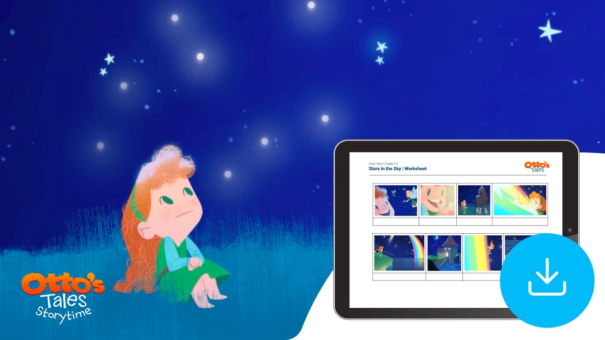 "Otto's Tales: Stars in the Sky" Worksheet