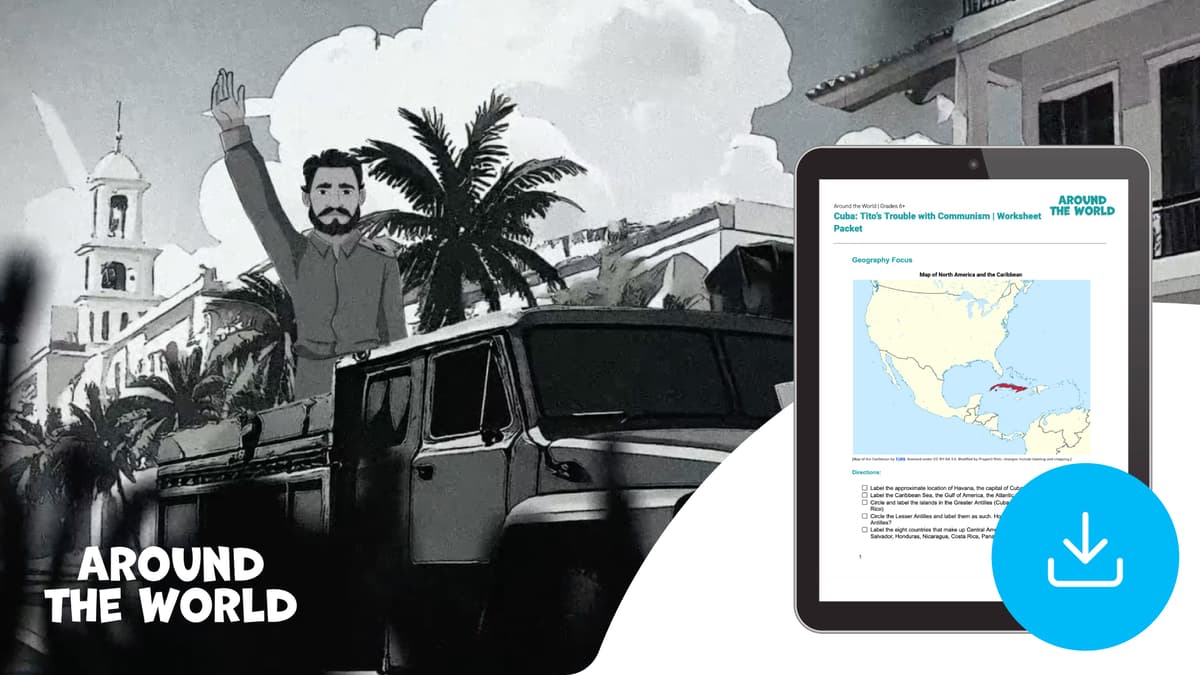 "Cuba: Tito's Trouble with Communism" Worksheet Packet