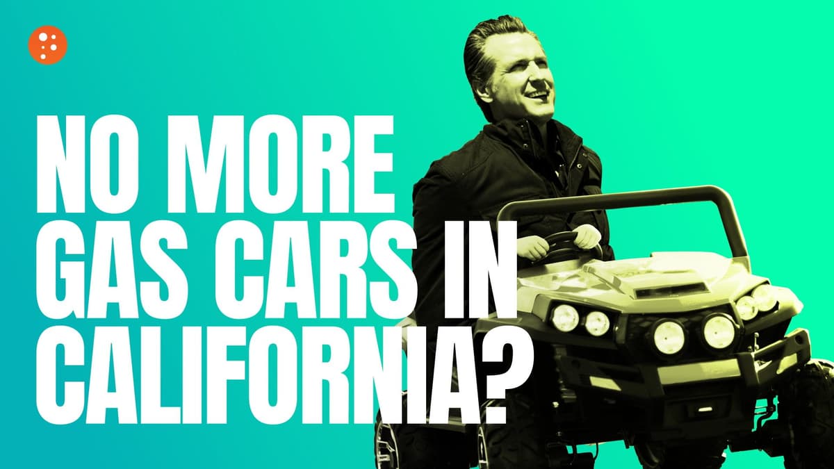 California to Ban Sale of Gas-Powered Cars by 2035