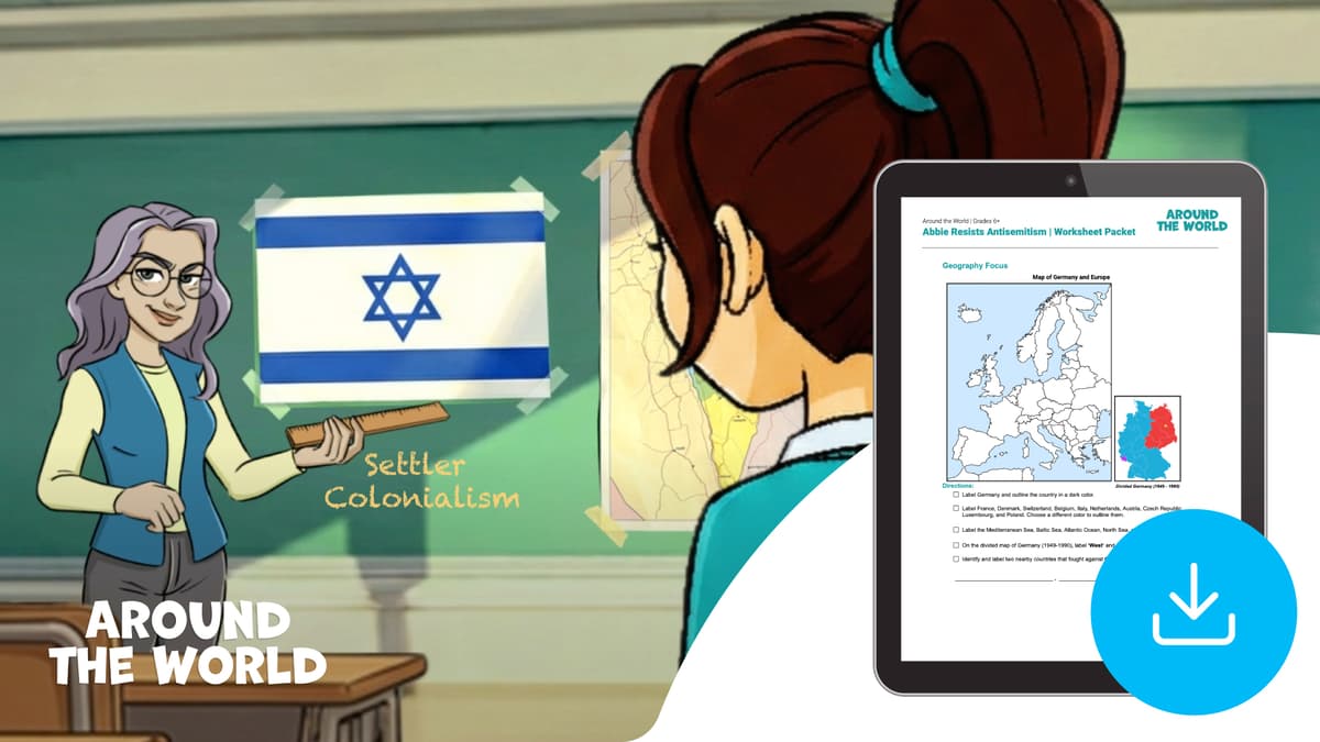 "Germany: Abbie Resists Antisemitism" Worksheet Packet