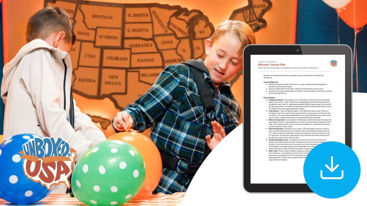 "Unboxed, USA: Missouri" Lesson Plan