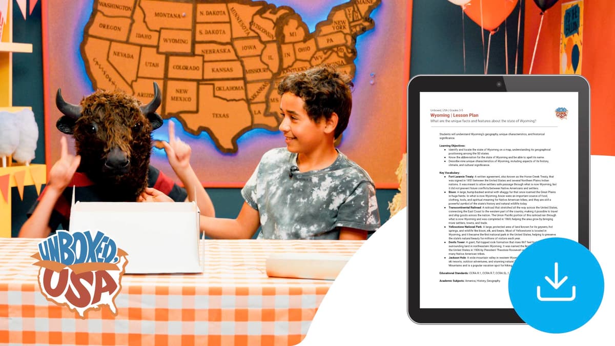 "Unboxed, USA: Wyoming" Lesson Plan