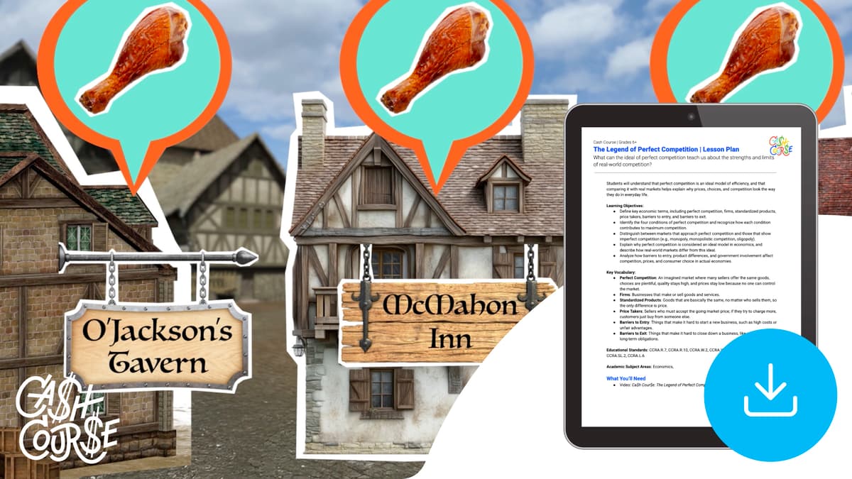 "Cash Course: The Legend of Perfect Competition" Lesson Plan