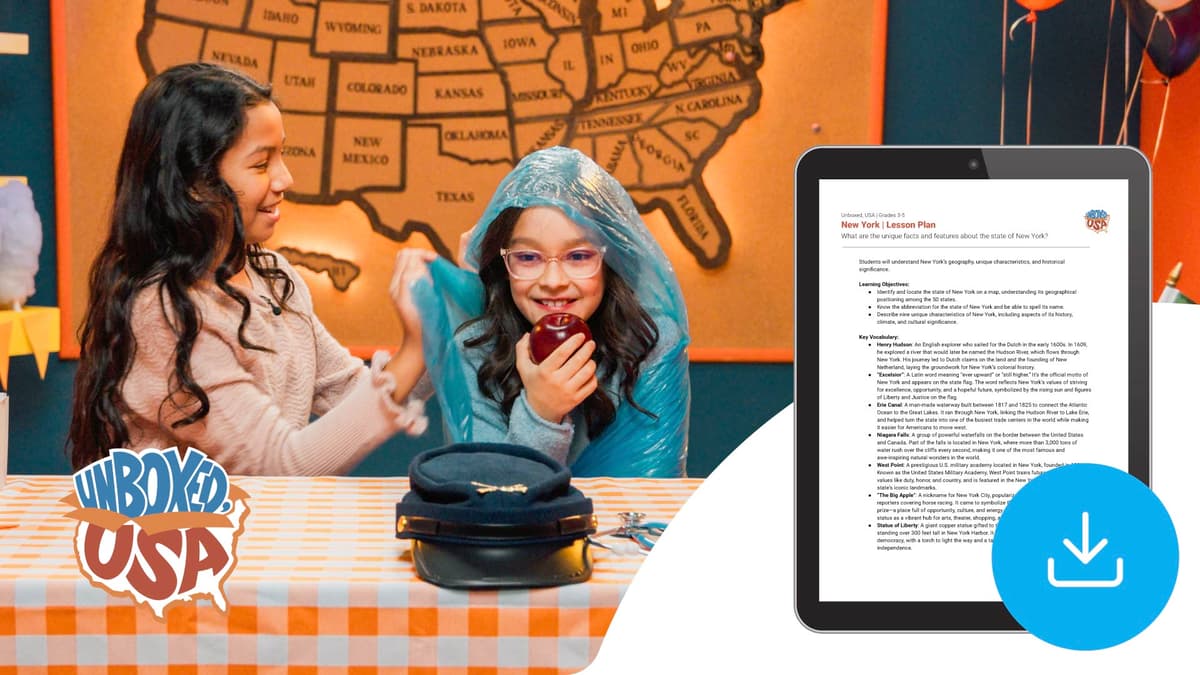 "Unboxed, USA: New York" Lesson Plan