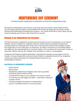 Independence Day Ceremony PDF