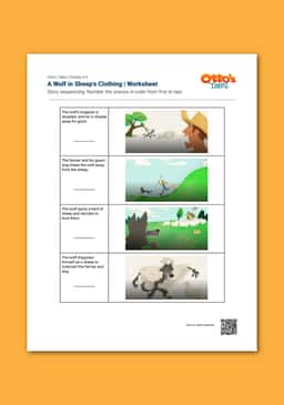 "Otto's Tales: A Wolf In Sheep's Clothing" Worksheet