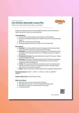 "Otto's Tales: Let's Visit the Liberty Bell" Lesson Plan