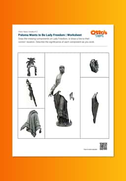 "Otto's Tales: Paloma Wants to Be Lady Freedom" Worksheet