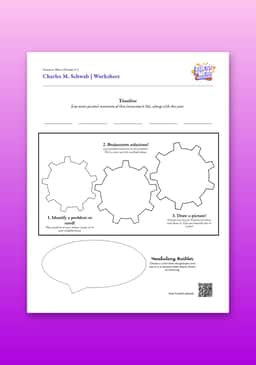 "Guess or Mess: Charles M. Schwab" Worksheet