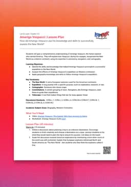 "Leo & Layla: Amerigo Vespucci" Lesson Plan