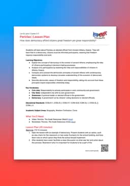 "Leo & Layla: Pericles" Lesson Plan