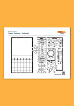 "Otto's Tales: Today is Christmas" Worksheet