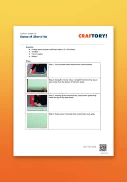 "Craftory: Statue of Liberty Hat" Instructions