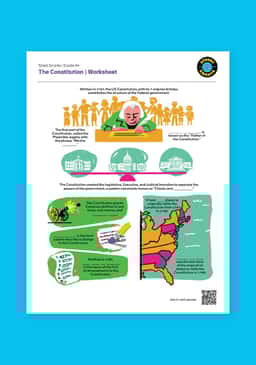 "Street Smarts: The Constitution" Worksheet