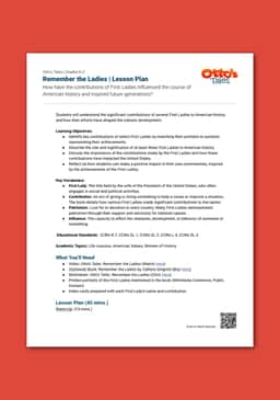 "Otto's Tales: Remember the Ladies" Lesson Plan
