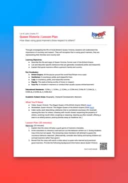 "Leo & Layla: Queen Victoria" Lesson Plan
