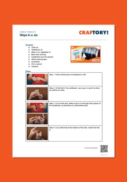 "Craftory: Ships in a Jar" Instructions