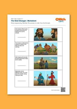 "Otto's Tales: The Kind Stranger" Worksheet