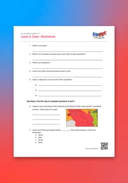 "Leo & Layla: Lewis & Clark" Worksheet