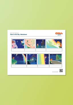 "Otto's Tales: Stars in the Sky" Worksheet