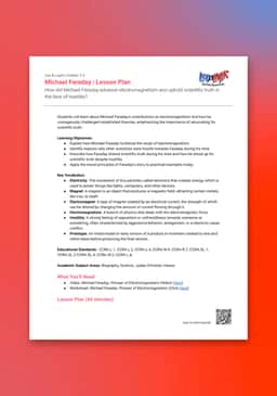"Leo & Layla: Michael Faraday" Lesson Plan