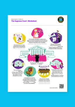 "Street Smarts: The Supreme Court" Worksheet