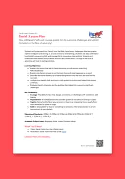 "Leo & Layla: Daniel" Lesson Plan