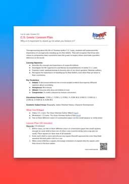 "Leo & Layla: C.S. Lewis" Lesson Plan