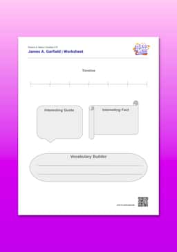 "Guess or Mess: James A. Garfield" Worksheet