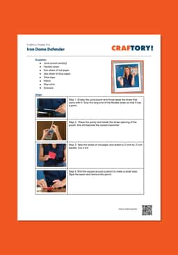 "Craftory: Iron Dome Defender" Instructions