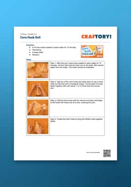 "Craftory: Corn Husk Doll" Instructions