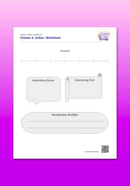 "Guess or Mess: Chester A. Arthur" Worksheet