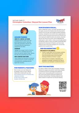 "Leo & Layla: Christopher Columbus" Lesson Plan