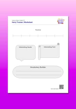 "Guess or Mess: Harry Truman" Worksheet