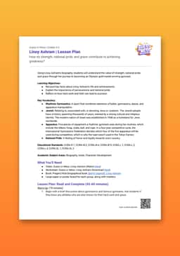 "Guess or Mess: Linoy Ashram" Lesson Plan