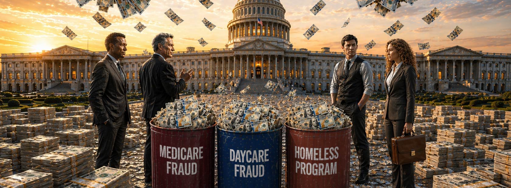 Stop the Fraud Protect American Taxpayers background hero