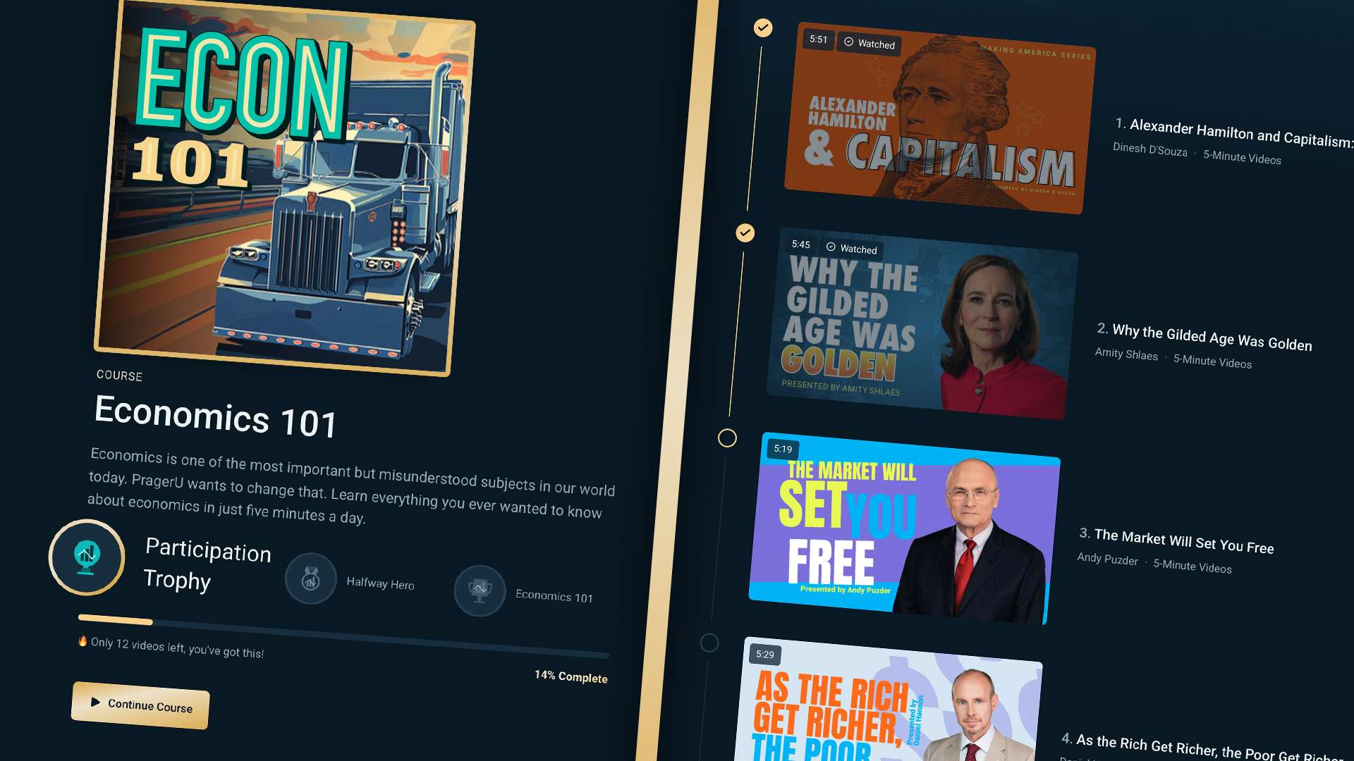 Premium Email Courses & Badges Horizontal