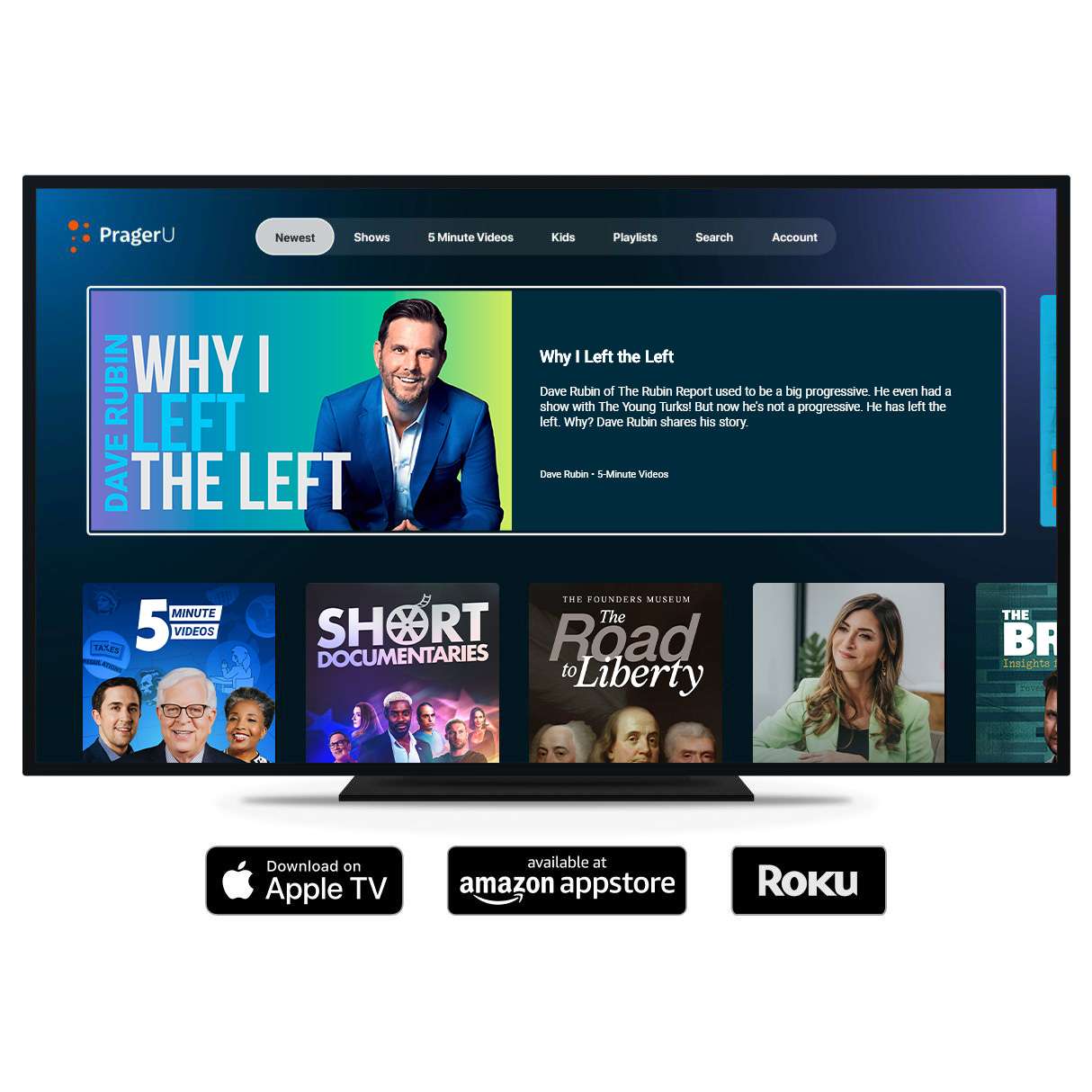 PragerU App on TV