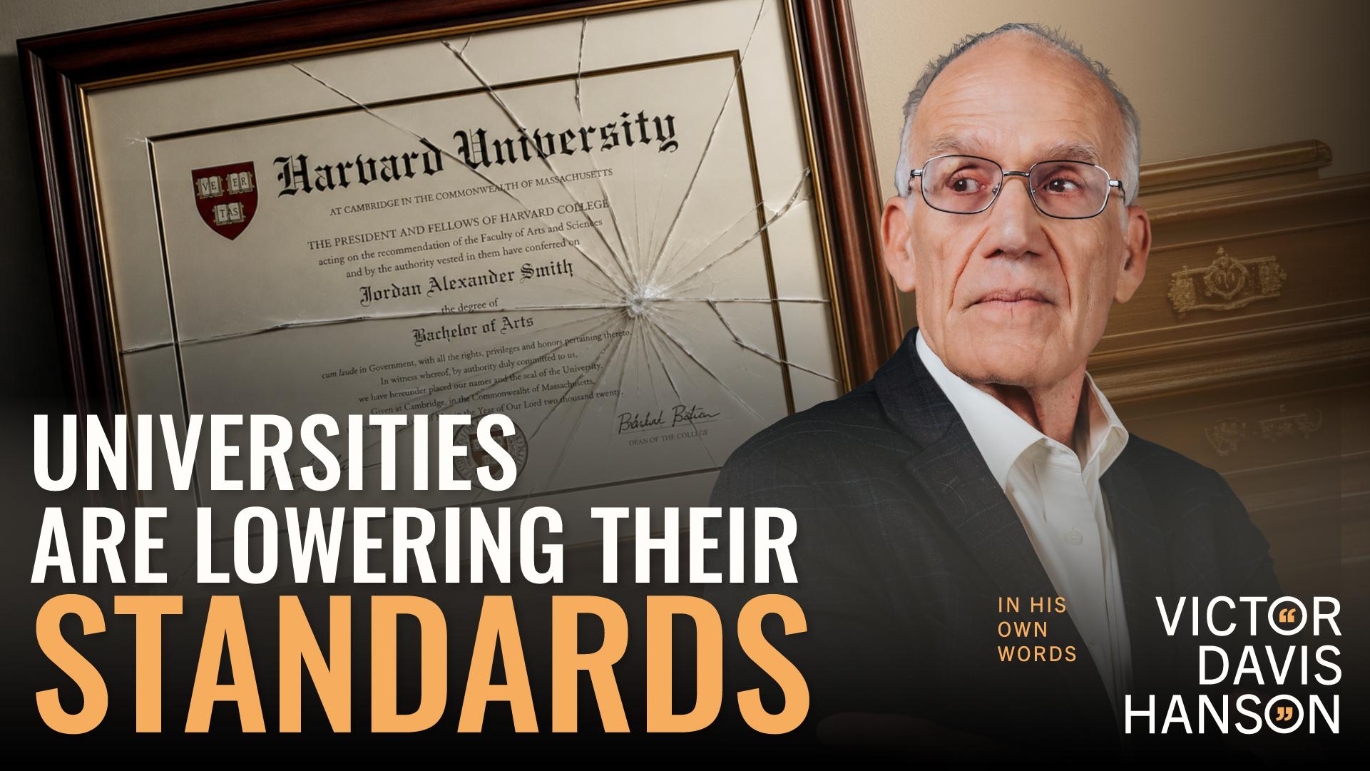 Elite Universities Regret Lowering Their Standards