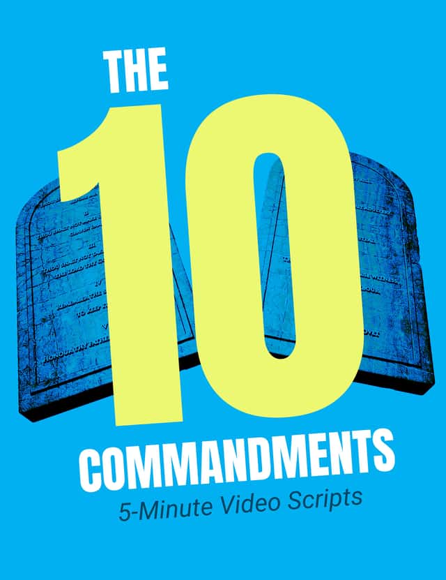 Exclusive Access to Our Ten Commandments Video Series and E-Book