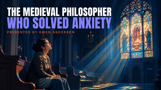 The Medieval Philosopher Who Solved Anxiety