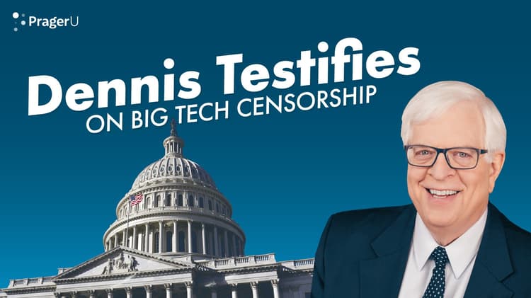 Dennis Prager Testifies Before the U.S. Senate on Big Tech Censorship