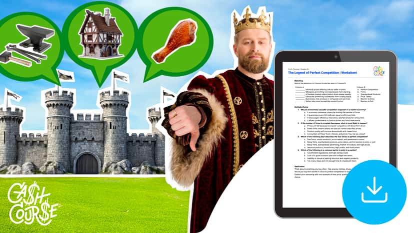 "Cash Course: The Legend of Perfect Competition" Worksheet
