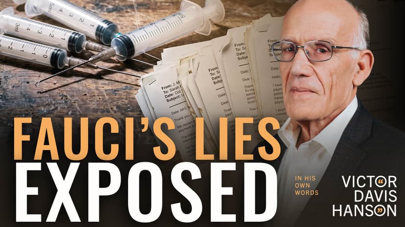 Fauci Under Oath: The Bureaucratic Lies Unraveling | Victor Davis Hanson