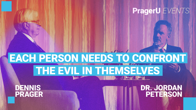 Each Person Needs to Confront the Evil in Themselves
