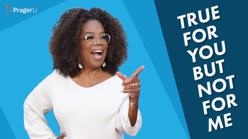 There Is No Such Thing as "Your Truth"