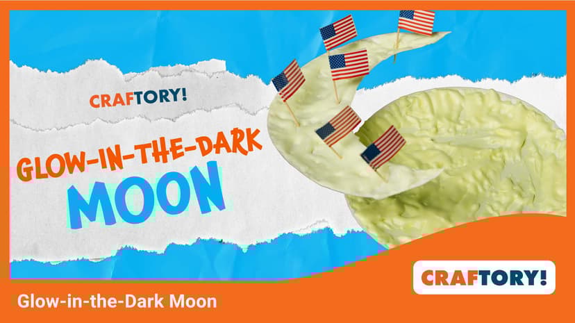 Glow-in-the-Dark Moon