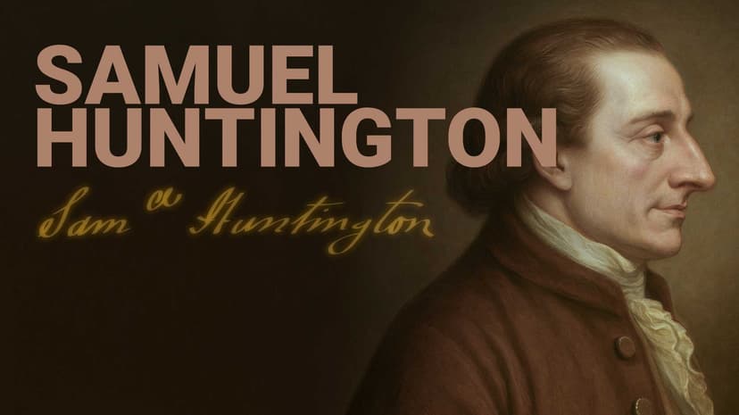 Road to Liberty: Samuel Huntington