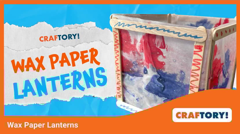 Wax Paper Lanterns