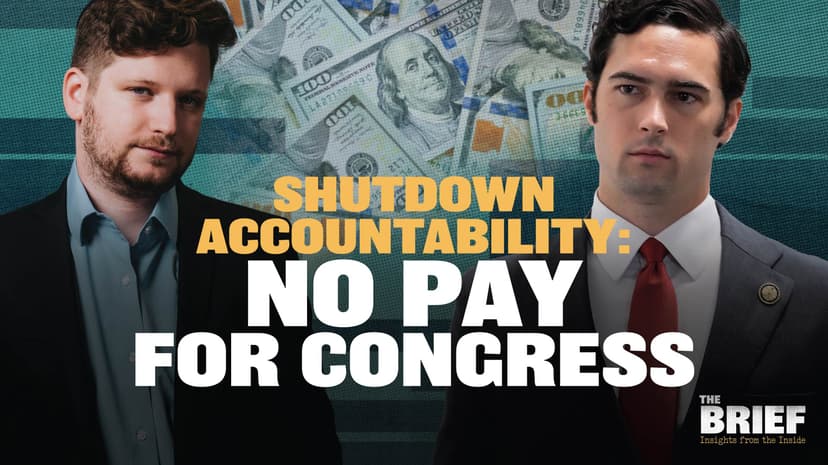 Shutdown Accountability: No Pay for Congress